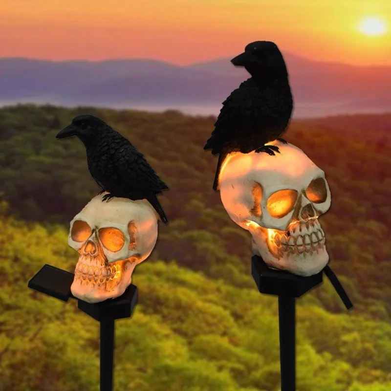 Outdoor Lighting Manufacturers - Halloween Outdoor Light Skeleton Ghost Horror
