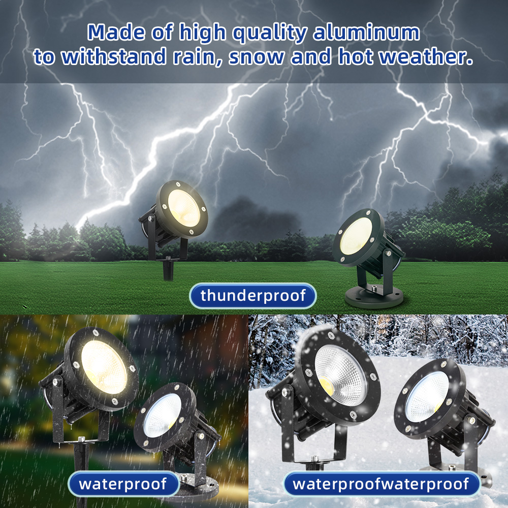Outdoor Lighting Globes - LED GU10 Garden Lighting Lawn Lamp