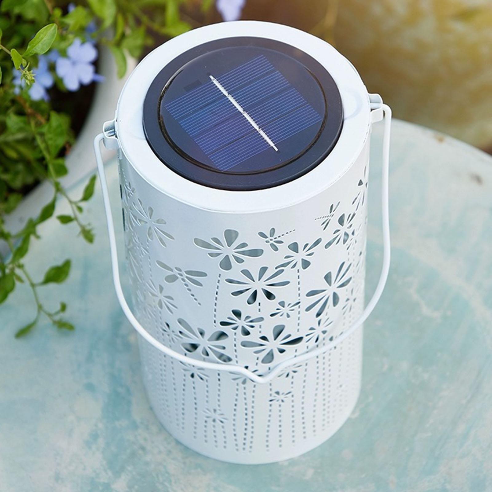 Outdoor Lighting Yard Decoration - Solar Hangings Lantern Waterproof Flower Lamps