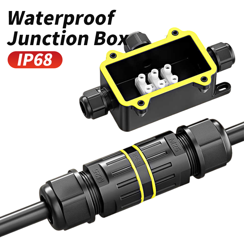 Outdoor Lighting Wire Connectors - 32A 250A Outdoor Wire Connectors IP68