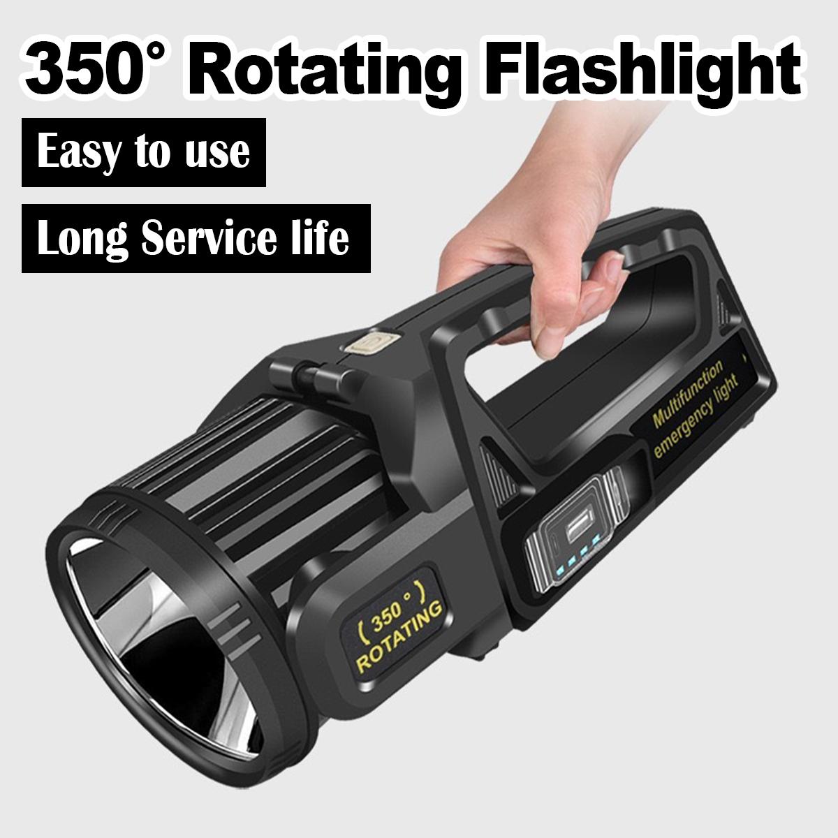 Fire Torch Solar - Solar Rechargeable Led Flashlight Spotlight Work