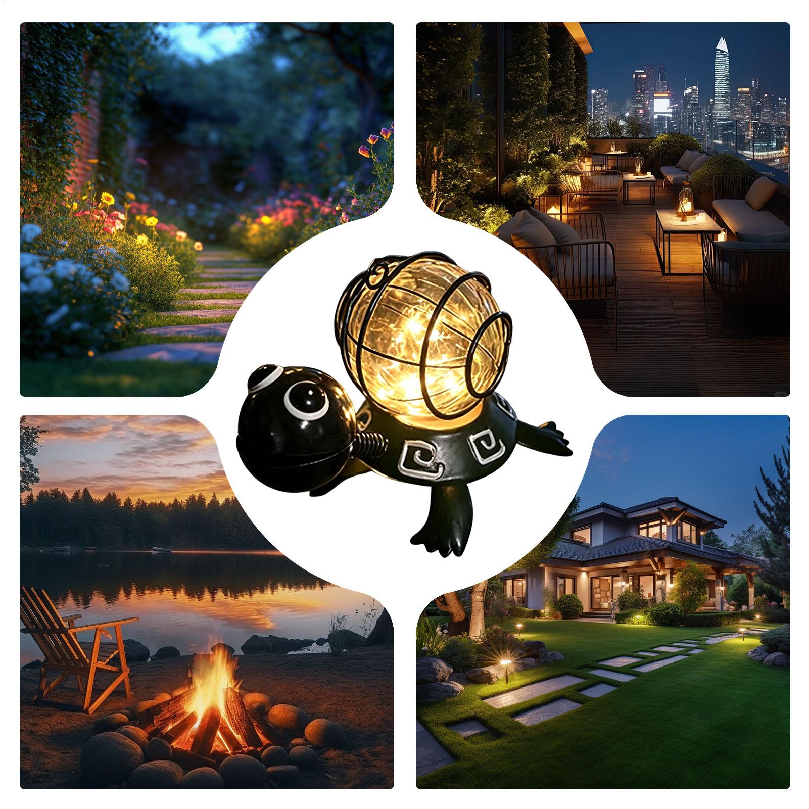 Outdoor Lighting Yard Decoration - Turtle Solar Lights Outdoor Garden Waterproof
