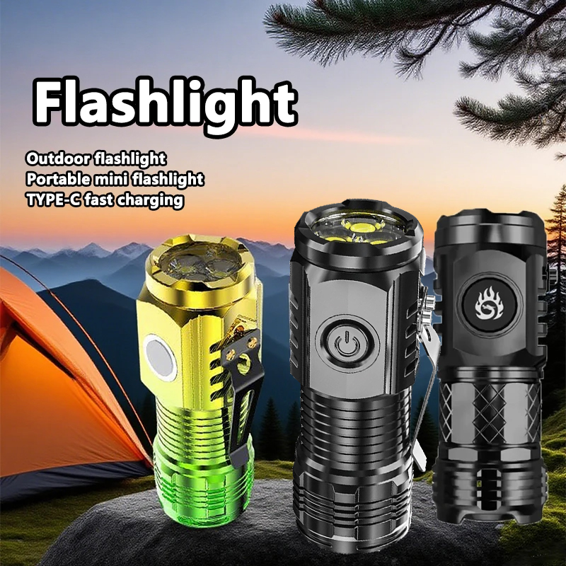 Outdoor Lighting Globes - Super Bright MINI LED Flashlight Torch