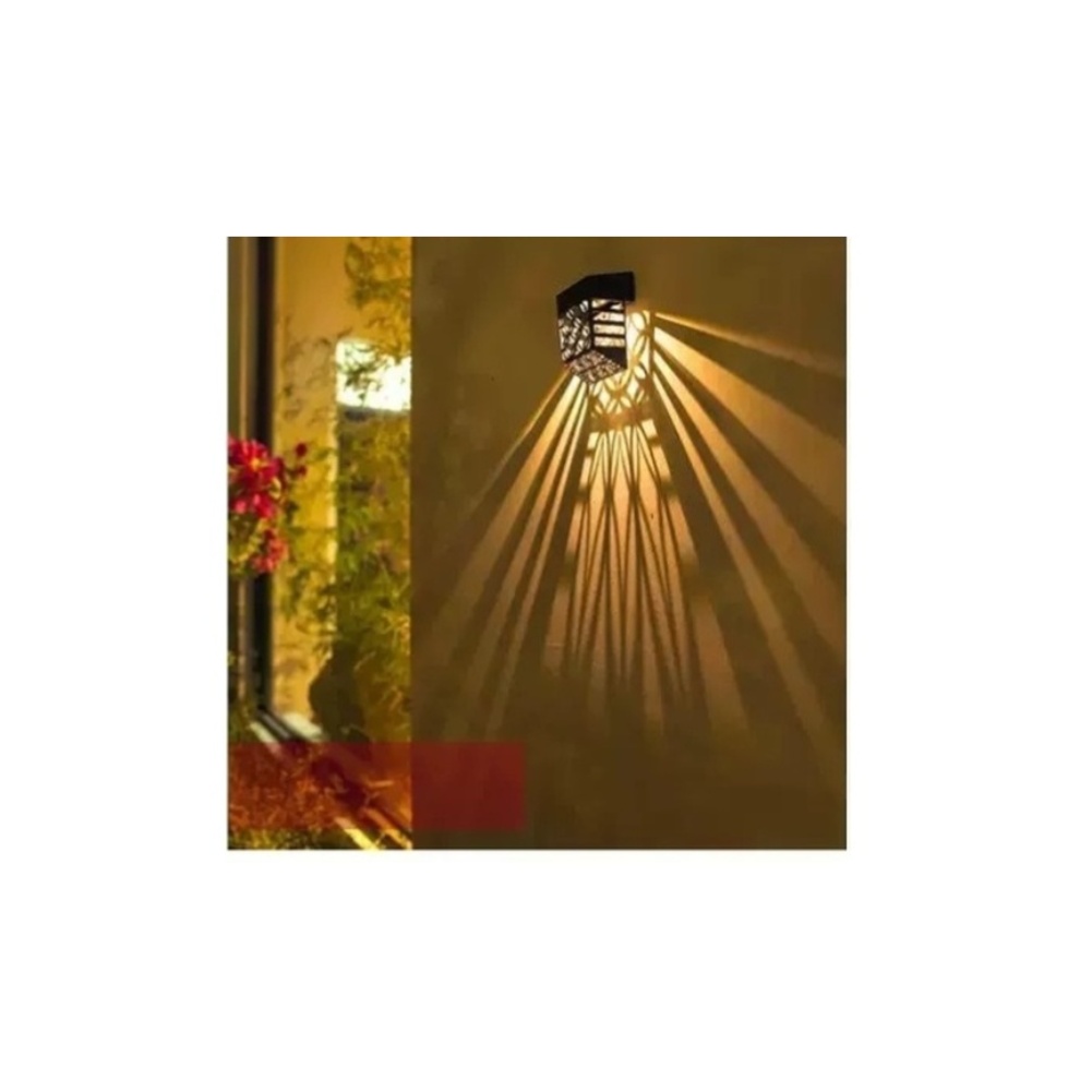 Outdoor Lighting Yard Decoration - Solar Powered LED Garden Fence Light