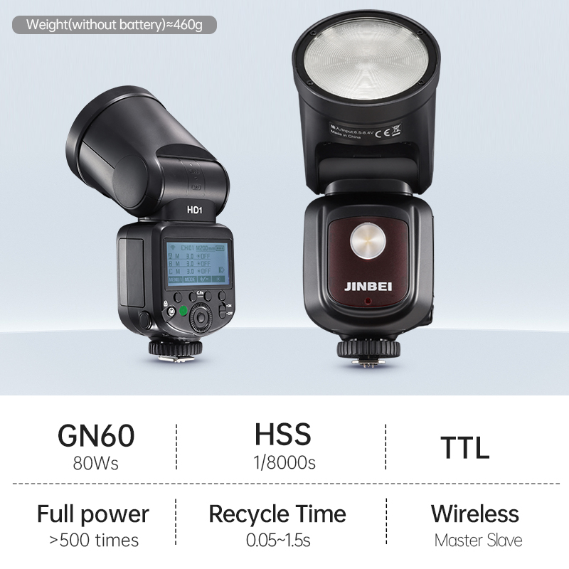 JINBEI HD-1Round-head HSS Spee - đánh giá và giá Outdoor Lighting For Photography