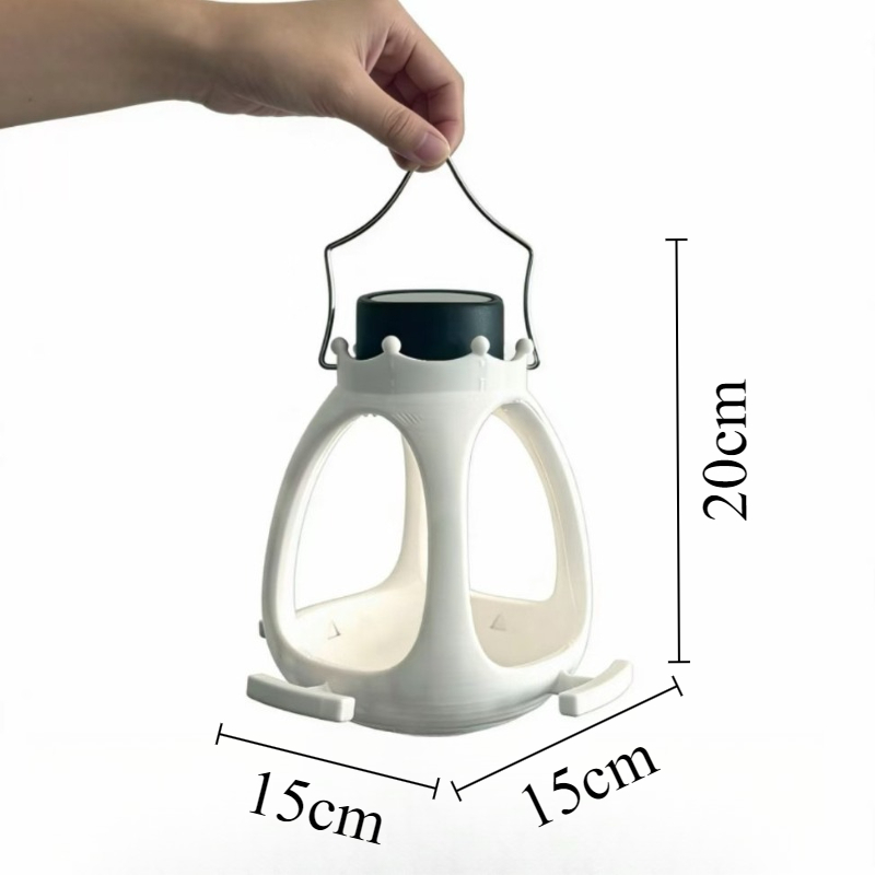 Solar Bird Feeder with LED Lig - đánh giá và giá Outdoor Lighting Under Eaves