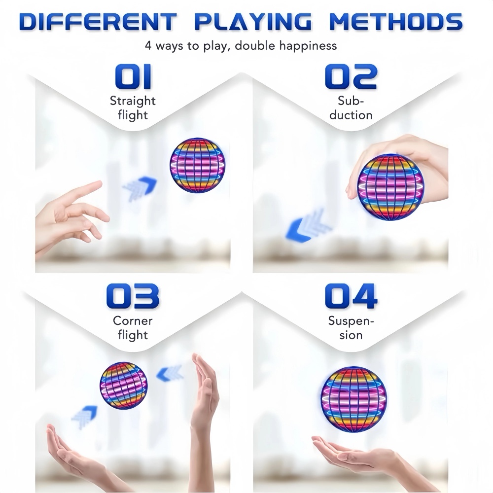 Flying Orb Boomerang Ball LED  - đánh giá và giá Outdoor Lighting Electrical Box