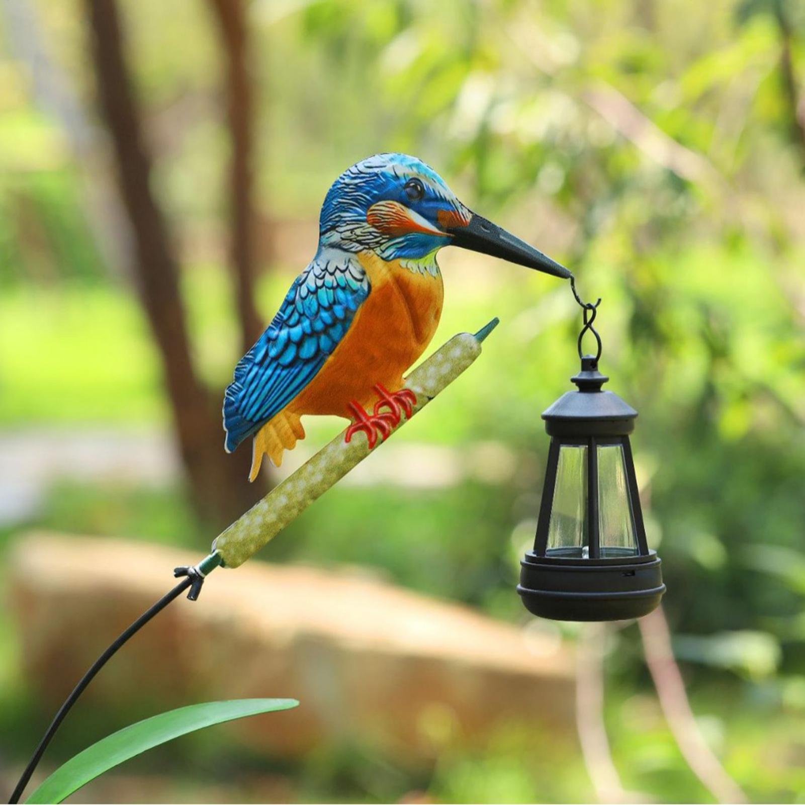 Solar Powered Kingfisher Light - đánh giá và giá Bollard Light Garden