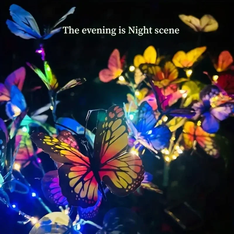 Solar LED Butterfly Garden Lig - đánh giá và giá Outdoor Lighting Ideas
