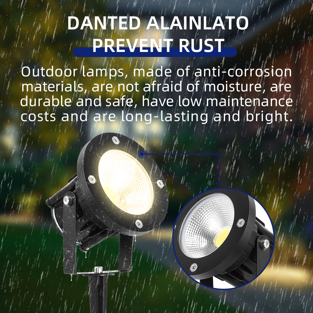 LED GU10 Garden Lighting Lawn  - đánh giá và giá Outdoor Lighting Globes