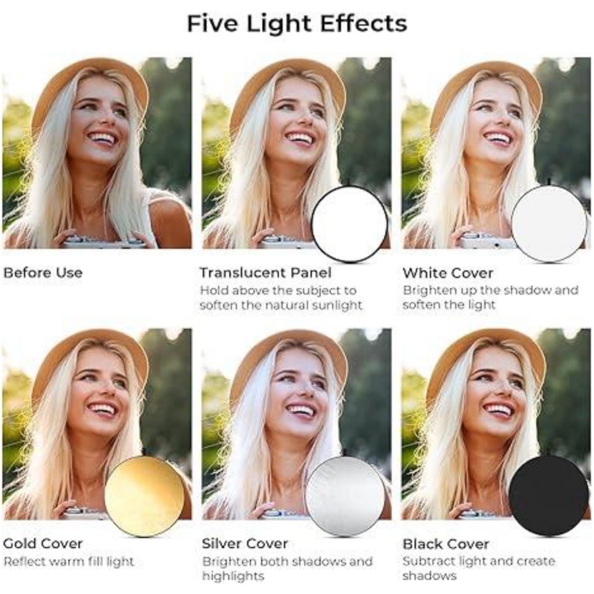 HUANYINGBJB Portable 5 in 1 Ph - đánh giá và giá Outdoor Lighting For Photography