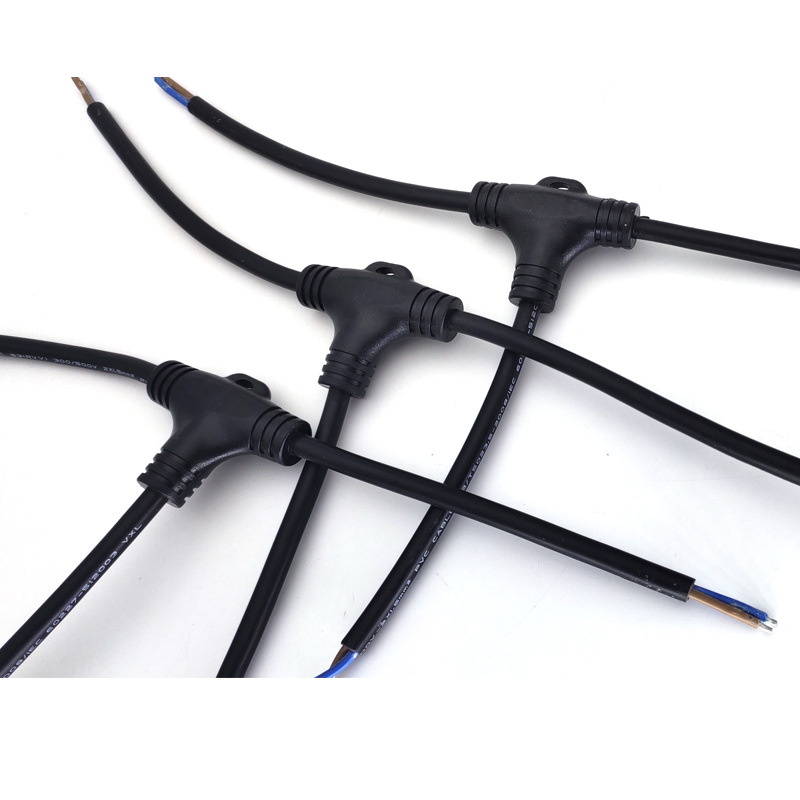 T Type Waterproof Connector Te - đánh giá và giá Outdoor Lighting Wire Connectors