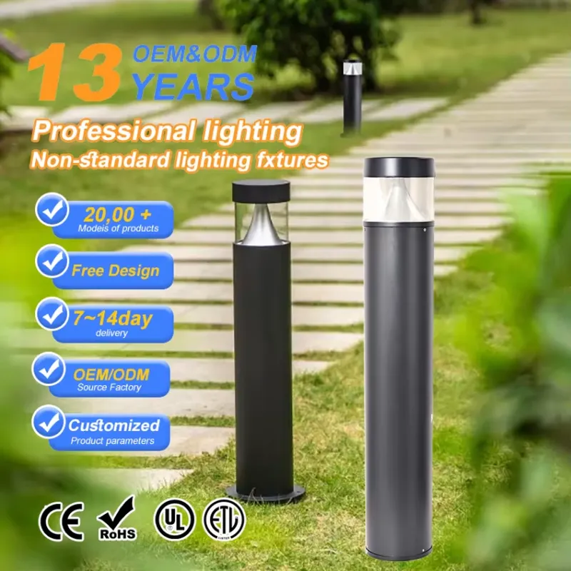 3/7/12W Modern Aluminum LED Bo - đánh giá và giá Bollard Light Garden
