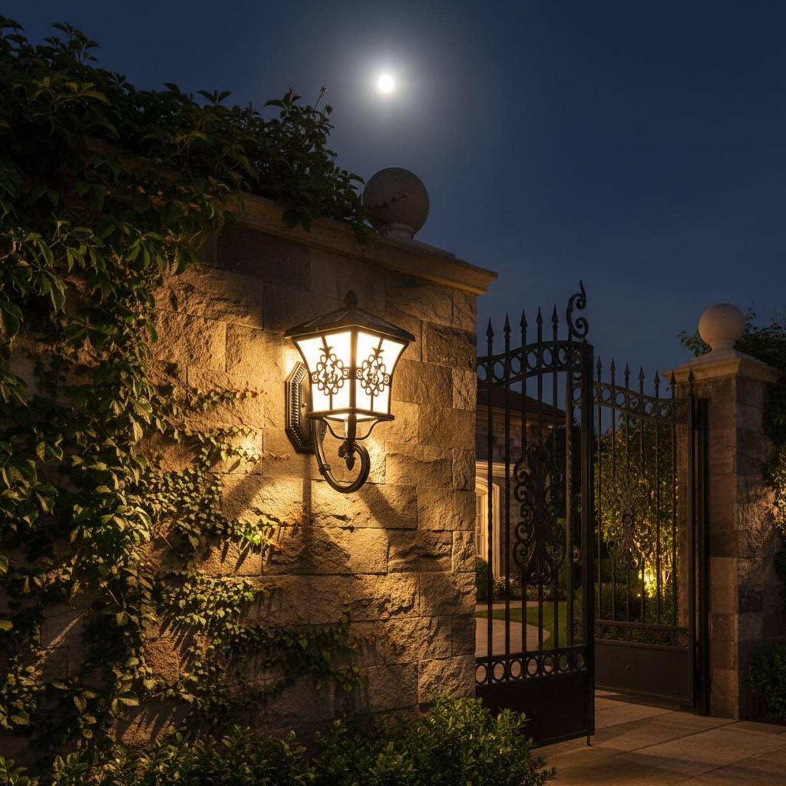 Solar Led Outdoor Wall Lamp El - đánh giá và giá Outdoor Lighting For Patio