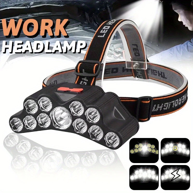 11 LED Headlamp Strong Light H - đánh giá và giá Outdoor Lighting Globes