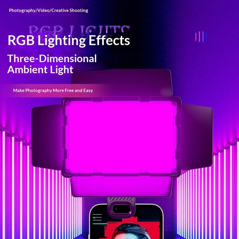 Four-page diffuser RGB fill li - đánh giá và giá Outdoor Lighting For Photography