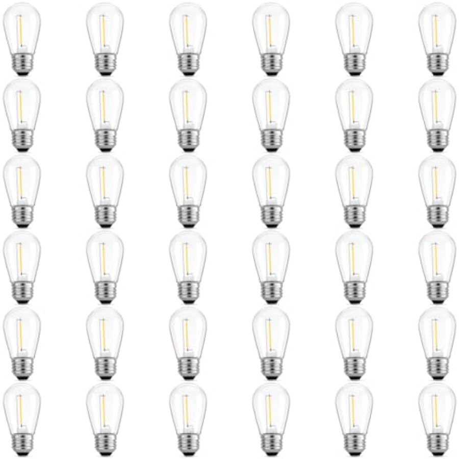 36 Pack S14 LED Bulbs for Outd - đánh giá và giá Outdoor Lighting For Patio