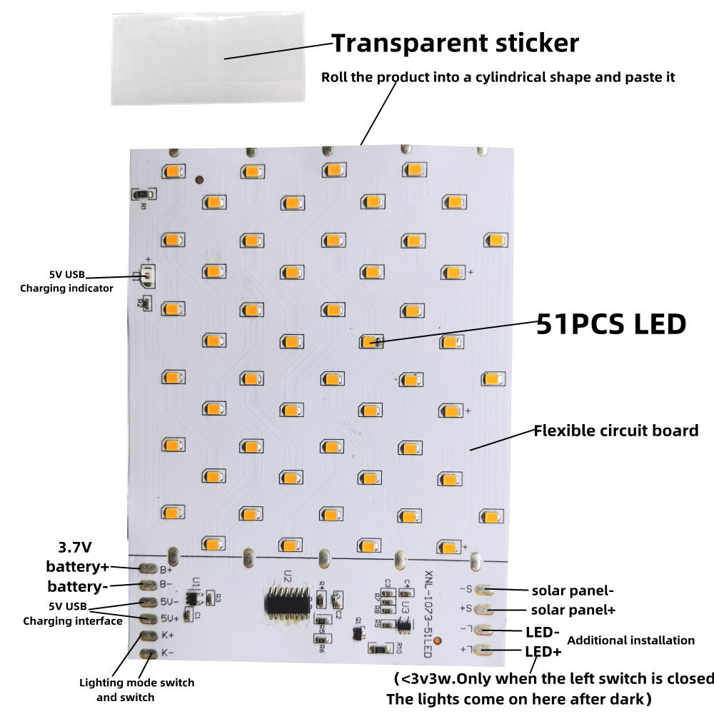 3.7V Solar Flicker Controller  - đánh giá và giá Fire Torch Solar