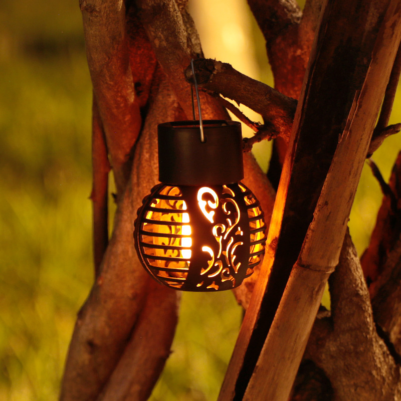 LED Solar Light Outdoor Garden - đánh giá và giá Fire Torch Solar