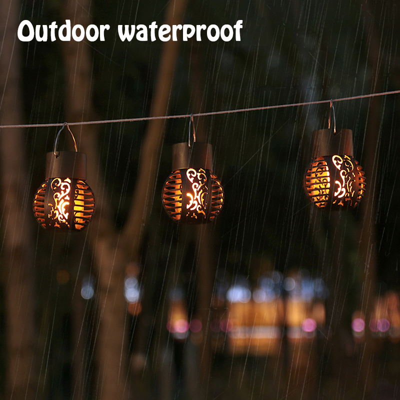 LED Solar Light Outdoor Garden - đánh giá và giá Fire Torch Solar