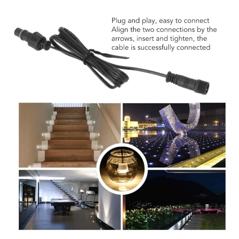 5 Pcs 3.3ft Deck Light Extensi - đánh giá và giá Outdoor Lighting Extension Cord