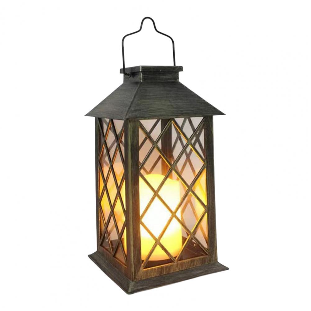 Retro Solar Lantern, Outdoor S - đánh giá và giá Outdoor Lighting Yard Decoration
