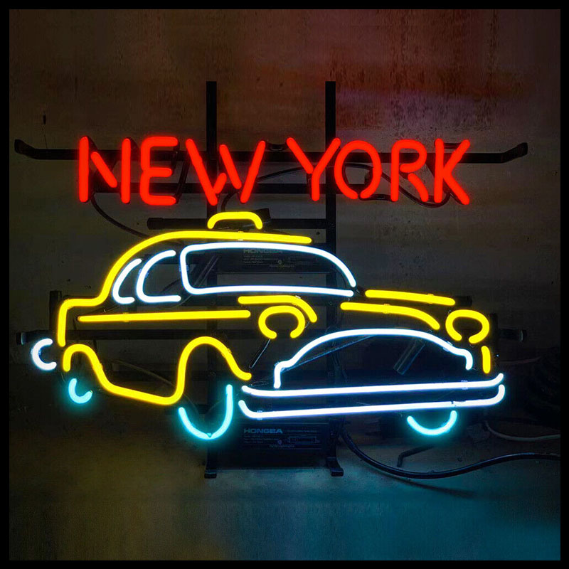 Neon Sign for New York Taxi Ne - đánh giá và giá Outdoor Lighting New York
