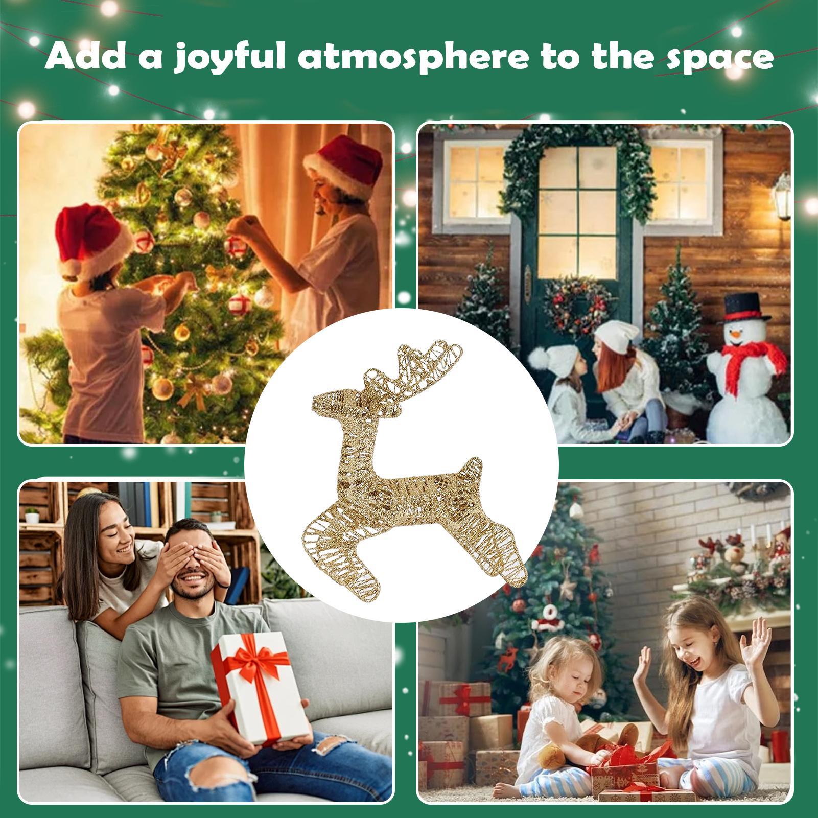 Light Up Reindeer Anti-Rust Fe - đánh giá và giá Outdoor Lighting Front Yard