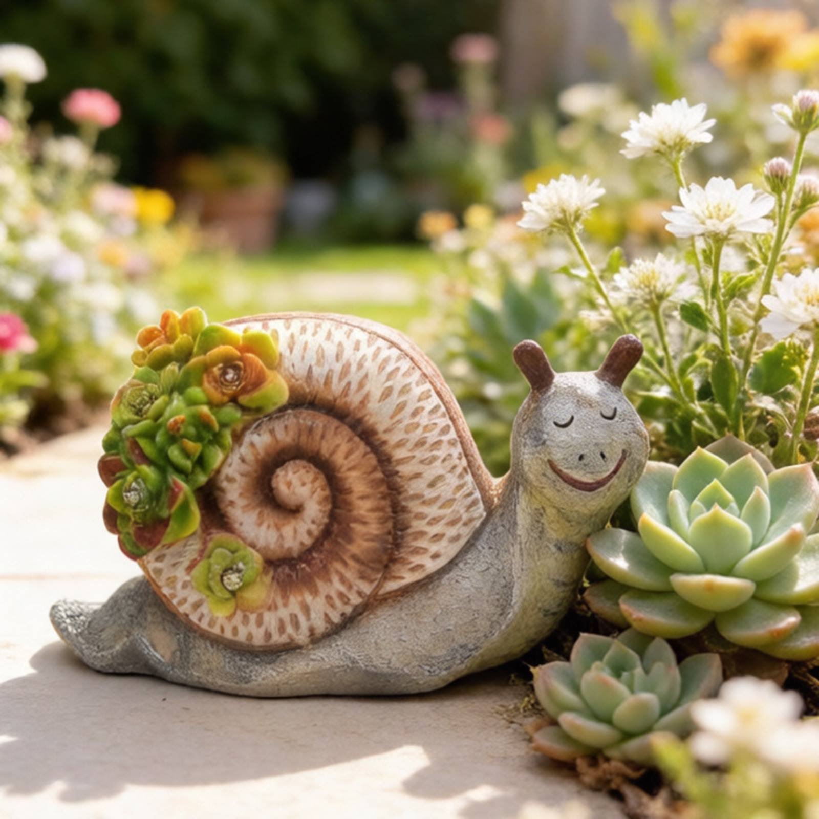 Cartoon Snail Decor Waterproof - đánh giá và giá Outdoor Lighting For Patio