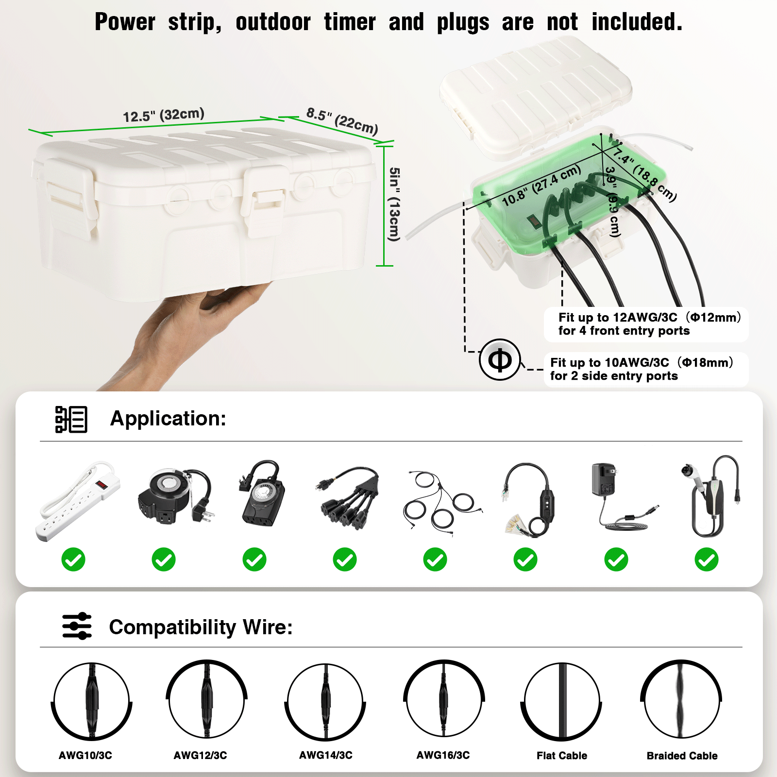Large Outdoor Waterproof Elect - đánh giá và giá Outdoor Lighting Junction