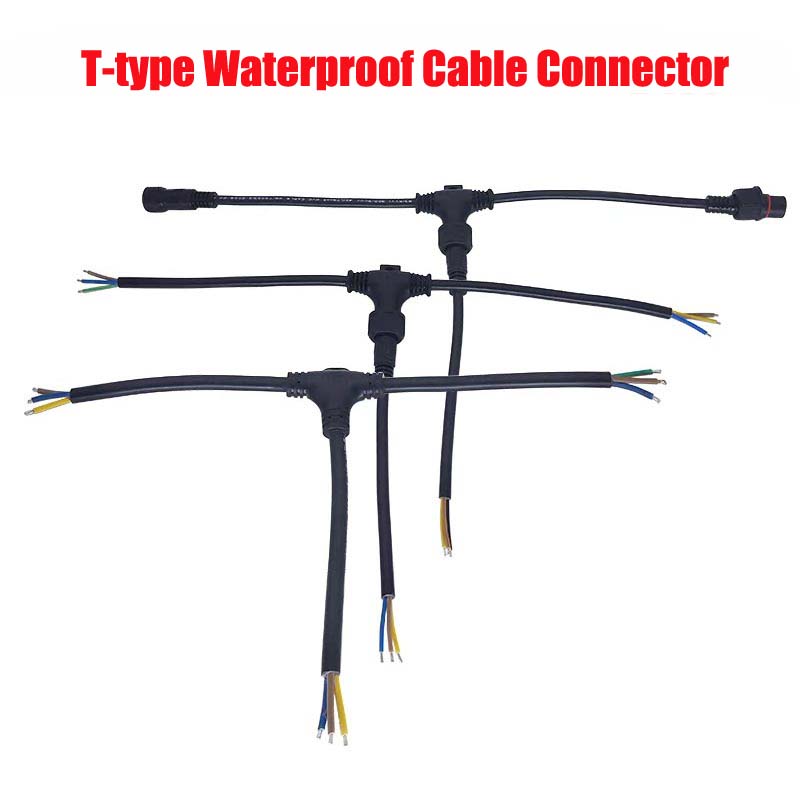 T-Type Waterproof Cable Splitt - đánh giá và giá Outdoor Lighting Wire Connectors