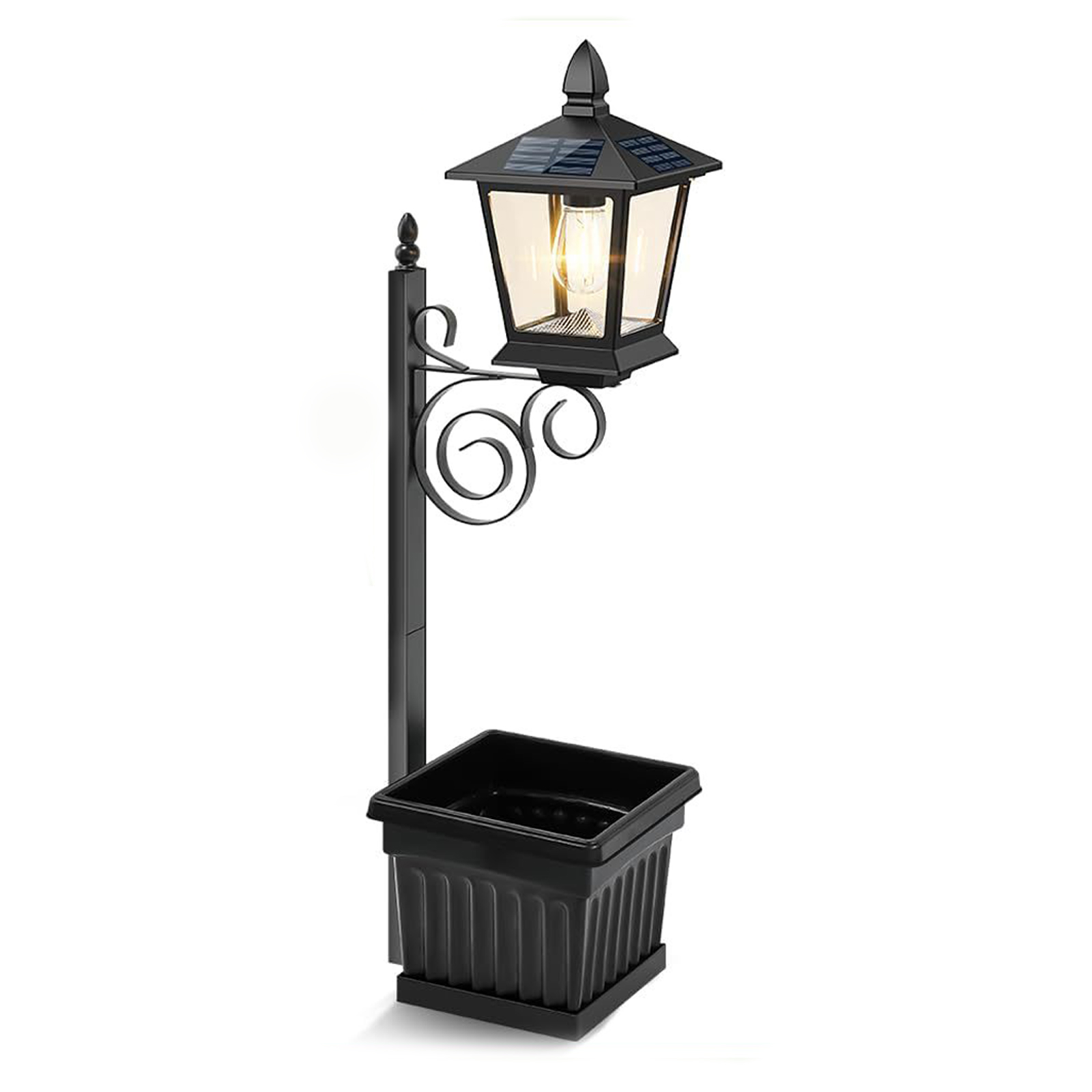 2-in-1 Solar Planter Lamp 8-10 - đánh giá và giá Outdoor Lighting Front Yard