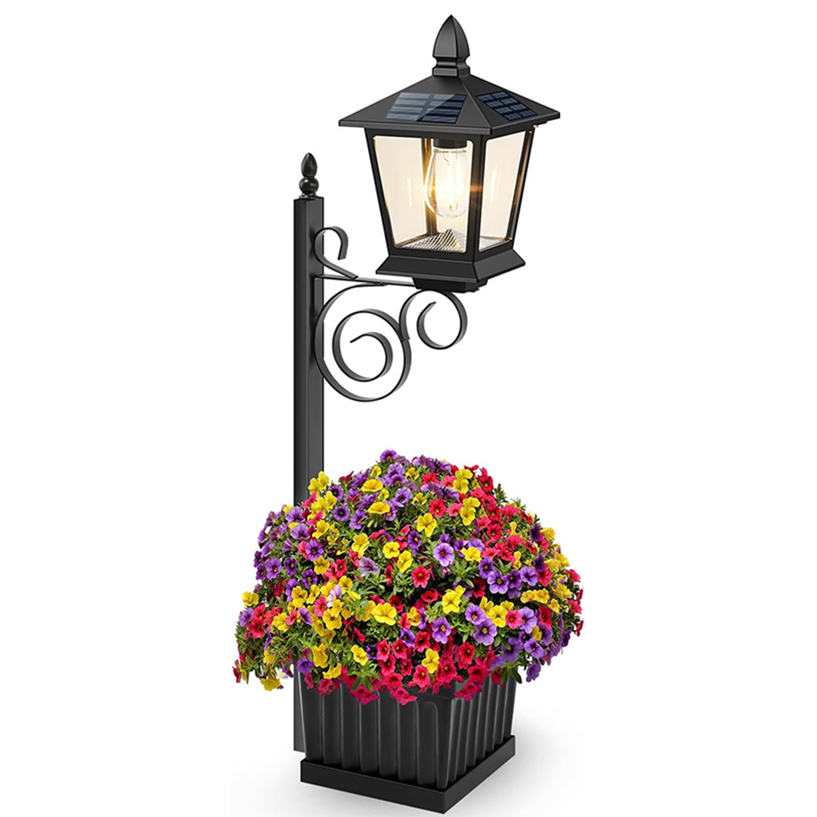 2-in-1 Solar Planter Lamp 8-10 - đánh giá và giá Outdoor Lighting Front Yard