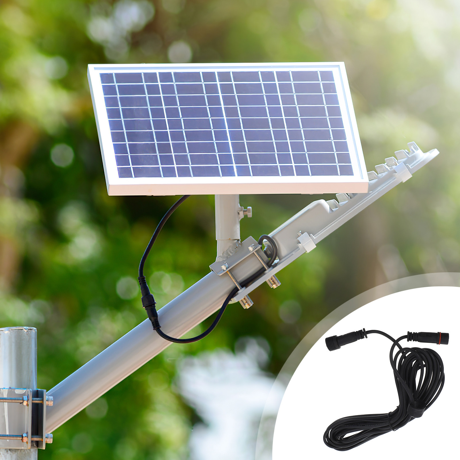 Solar Light Extension Cable 15 - đánh giá và giá Outdoor Lighting Extension Cord