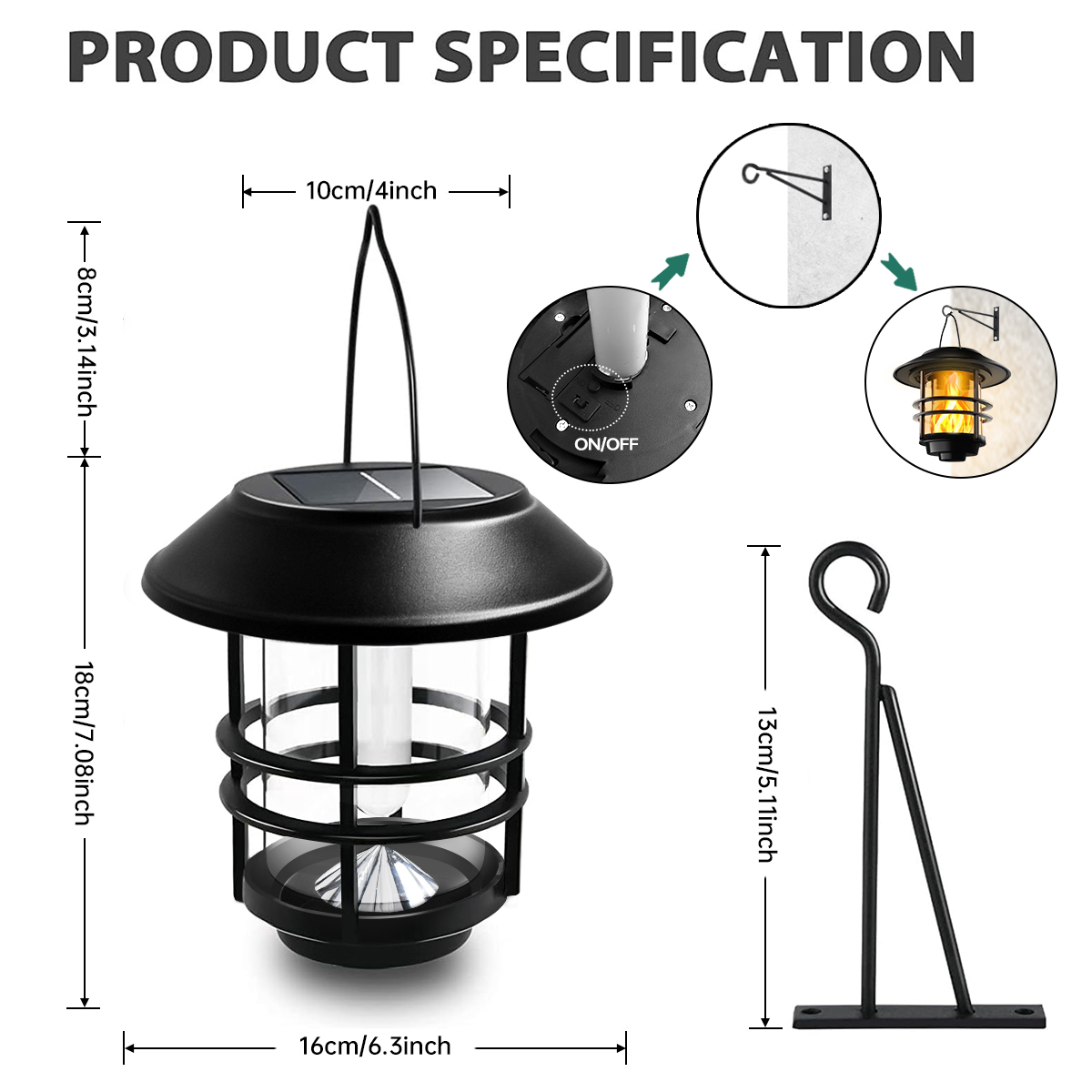 1pcs Solar Hanging Lantern Out - đánh giá và giá Fire Torch Solar