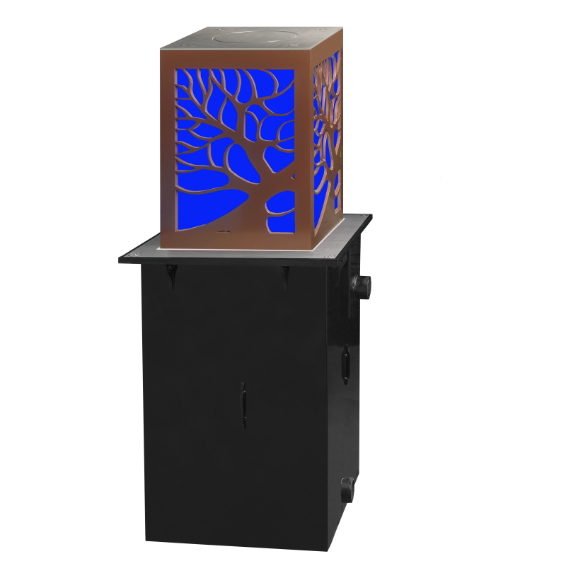 Modern Style Round LED Bollard - đánh giá và giá Bollard Light Garden