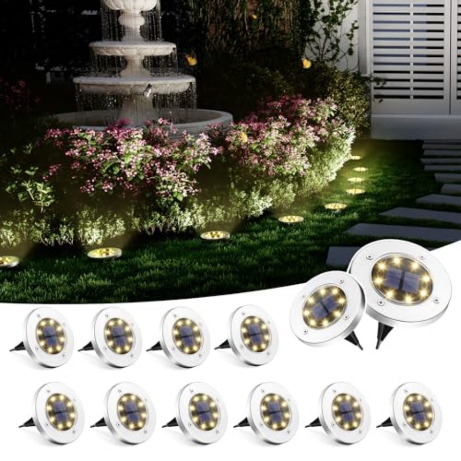 Solar Ground Lights Solar Ligh - đánh giá và giá Outdoor Lighting For Patio