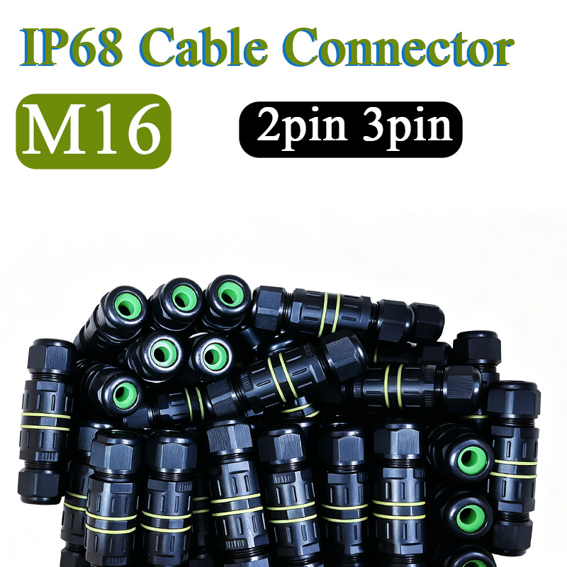 2Pin 3Pin M16 Cable Connector  - đánh giá và giá Outdoor Lighting Junction