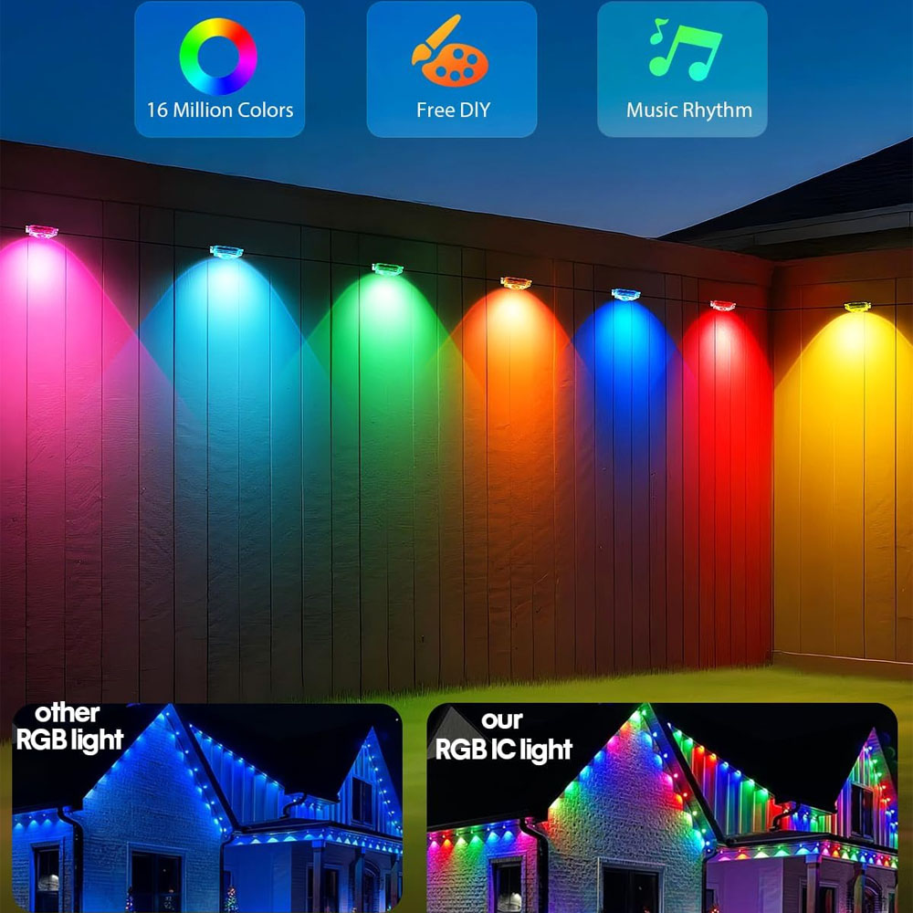 Permanent Outdoor Eaves Lights - đánh giá và giá Outdoor Lighting Globes