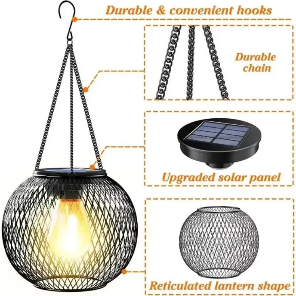 Solar Lantern Iron Art Outdoor - đánh giá và giá Outdoor Lighting Manufacturers