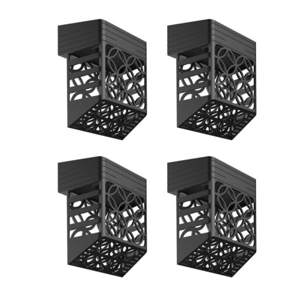 Solar Powered LED Garden Fence - đánh giá và giá Outdoor Lighting Yard Decoration